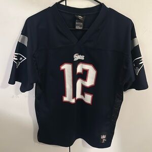 Tom Brady nfl jersey New England Patriots  youth size xl women’s size small